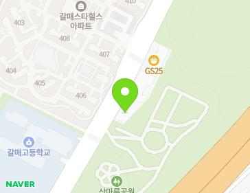 경기도 구리시 갈매순환로 88 (갈매동, 새삶침례교회) 지도