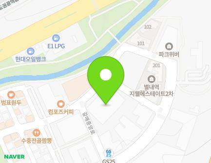 경기도 구리시 갈매중앙로 185-10 (갈매동, 다인로얄팰리스별내역2차) 지도