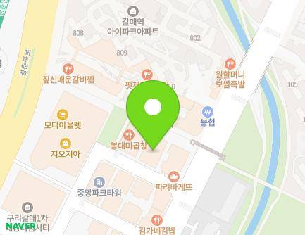 경기도 구리시 갈매중앙로 89-8 (갈매동, 로데오프라자) 지도