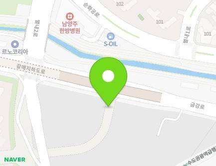 경기도 구리시 금강로 96 (갈매동) 지도