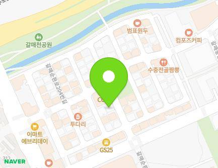 경기도 구리시 갈매중앙로 165-7 (갈매동) 지도