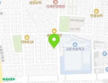 경기도 구리시 안골로19번길 17 (교문동) 지도