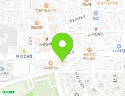 경기도 구리시 체육관로 140 (교문동) 지도
