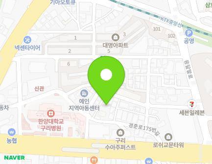 경기도 구리시 경춘로175번길 30-6 (교문동) 지도
