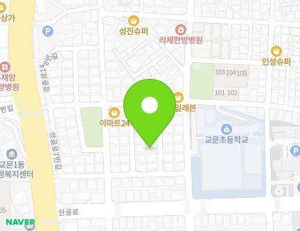 경기도 구리시 안골로19번길 7-13 (교문동) 지도