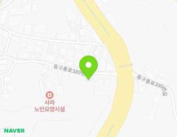 경기도 구리시 동구릉로389번길 11 (사노동) 지도