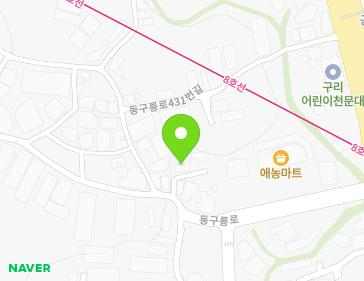 경기도 구리시 동구릉로395번길 82-3 (사노동) 지도