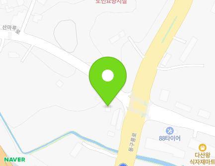 경기도 구리시 산마루로 280 (사노동, 약산가든) 지도