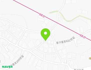 경기도 구리시 동구릉로431번길 51-1 (사노동) 지도