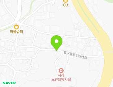 경기도 구리시 동구릉로389번길 29 (사노동) 지도