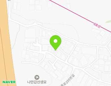 경기도 구리시 동구릉로395번길 132 (사노동) 지도