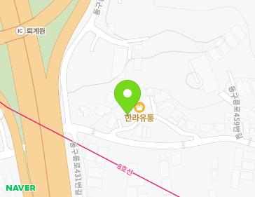 경기도 구리시 동구릉로459번길 88 (사노동) 지도