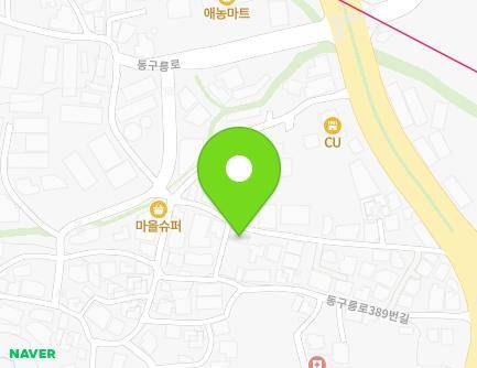 경기도 구리시 동구릉로395번길 37 (사노동) 지도