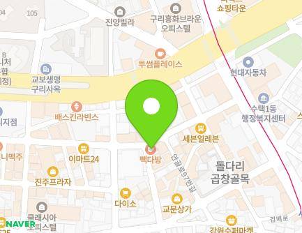 경기도 구리시 검배로6번길 27 (수택동) 지도