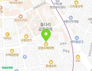 경기도 구리시 안골로103번길 27-10 (수택동) 지도