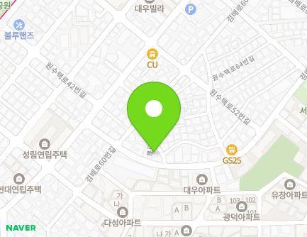 경기도 구리시 검배로60번길 53-16 (수택동) 지도