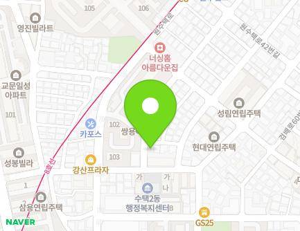 경기도 구리시 원수택로12번길 11-6 (수택동) 지도