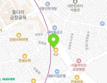 경기도 구리시 검배로 30 (수택동) 지도