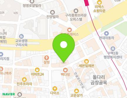 경기도 구리시 검배로6번길 24 (수택동) 지도
