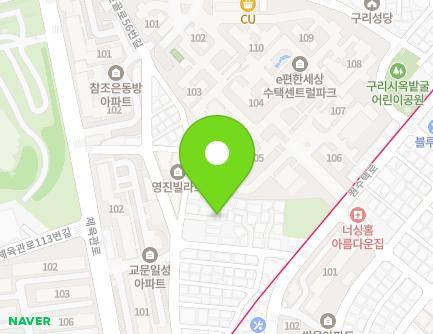 경기도 구리시 안골로56번길 59-2 (수택동) 지도