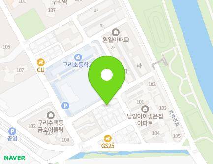 경기도 구리시 경춘로276번길 67-16 (수택동) 지도