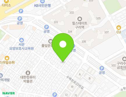 경기도 구리시 수택천로25번길 32-5 (수택동) 지도