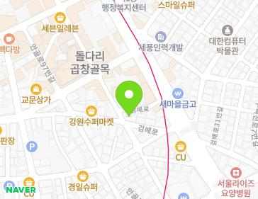 경기도 구리시 안골로103번길 30 (수택동) 지도