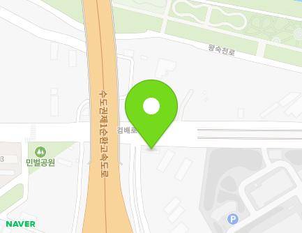 경기도 구리시 검배로 178 (수택동) 지도