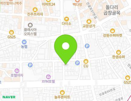 경기도 구리시 안골로77번길 10 (수택동) 지도