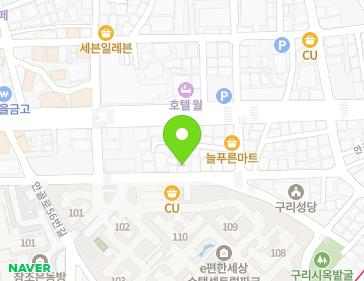 경기도 구리시 안골로64번길 27 (수택동) 지도