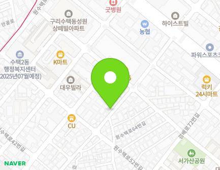 경기도 구리시 검배로60번길 36 (수택동) 지도