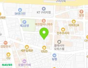 경기도 구리시 안골로57번길 36-43 (수택동) 지도