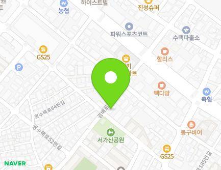 경기도 구리시 원수택로64번길 73 (수택동, 한양빌라) 지도
