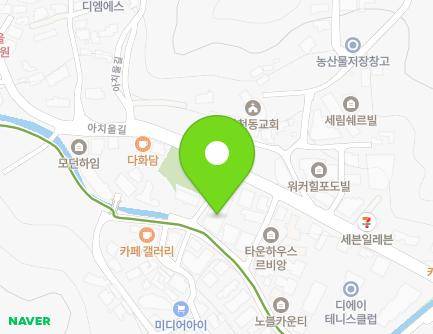 경기도 구리시 아치울길 29-7 (아천동) 지도