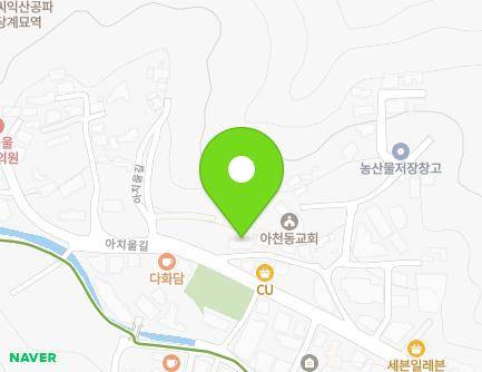 경기도 구리시 아치울길 34-5 (아천동) 지도