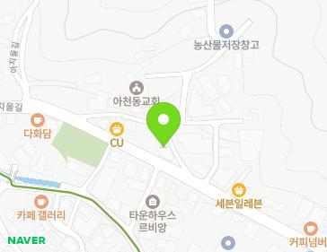 경기도 구리시 아치울길22번길 7 (아천동) 지도