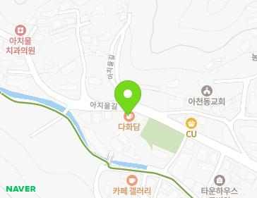 경기도 구리시 아치울길 37 (아천동) 지도