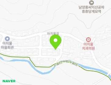경기도 구리시 아치울길 131 (아천동) 지도