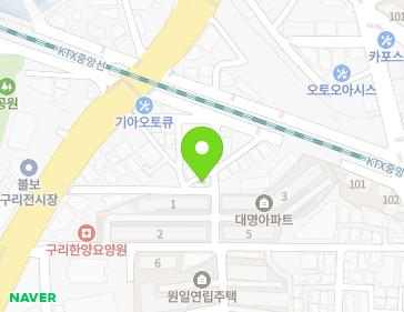경기도 구리시 동구릉로30번길 26 (인창동, 동흥빌라) 지도