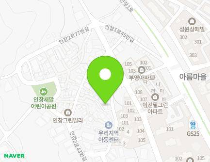 경기도 구리시 인창2로63번길 12 (인창동, 노엘빌리지) 지도