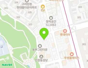 경기도 구리시 건원대로99번길 80-21 (인창동, 수정빌라) 지도