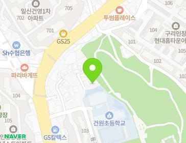 경기도 구리시 동구릉로80번길 14-6 (인창동) 지도