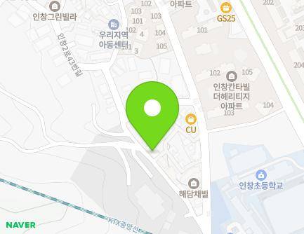 경기도 구리시 인창2로27번길 24 (인창동) 지도