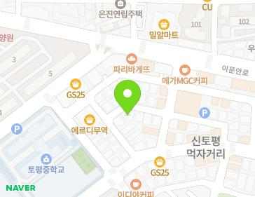 경기도 구리시 이문안로136번길 14-9 (토평동) 지도