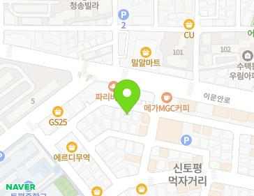 경기도 구리시 이문안로136번길 6-7 (토평동) 지도
