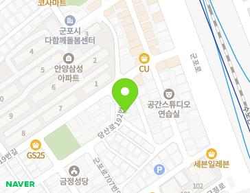 경기도 군포시 당산로192번길 48 (금정동, JS빌딩) 지도