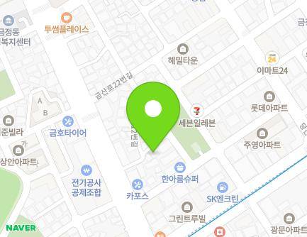 경기도 군포시 금정로45번길 44-5 (금정동, 금정리치빌) 지도