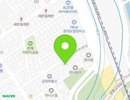 경기도 군포시 군포로683번길 19 (금정동, 금정아트빌라) 지도