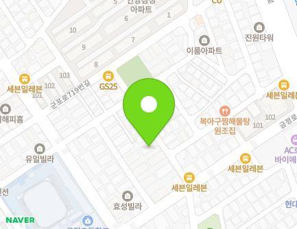 경기도 군포시 금정로18번길 15 (금정동, 대흥빌라) 지도