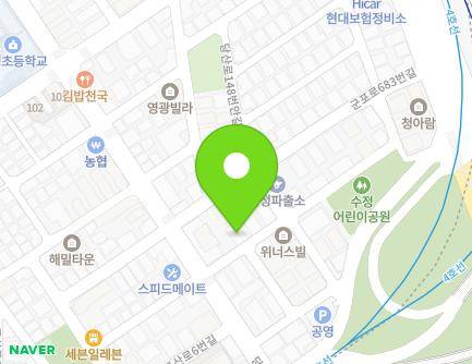 경기도 군포시 당산로156번길 7 (금정동, 삼성빌라) 지도